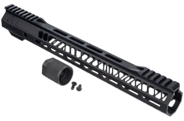 Image of TRYBE Defense AR-15 M-LOK 15in Extra Lightweight Handguard w/ Cut Away Rail, Black, 15 Inch, HDG15CR-BL