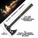 Reapr TAC Hawk Axe, 2Cr13 Stainless Steel, Black Oxide, 11000
