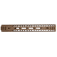 TRYBE Defense AR-15 M-LOK 12in Extra Lightweight Handguard w/ Cut-Away Rail, Flat Dark Earth, 12 Inch, HDG12CR-FDE