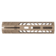 TRYBE Defense AR-15 M-LOK 7in Extra Lightweight Handguard w/ Cut-Away Rail, Flat Dark Earth, 7 Inch, HDG7CR-FDE