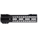 TRYBE Defense AR-15 M-LOK 9in Extra Lightweight Handguard w/ Cut Away Rail, Black, 9 Inch, HDG9CR-BL