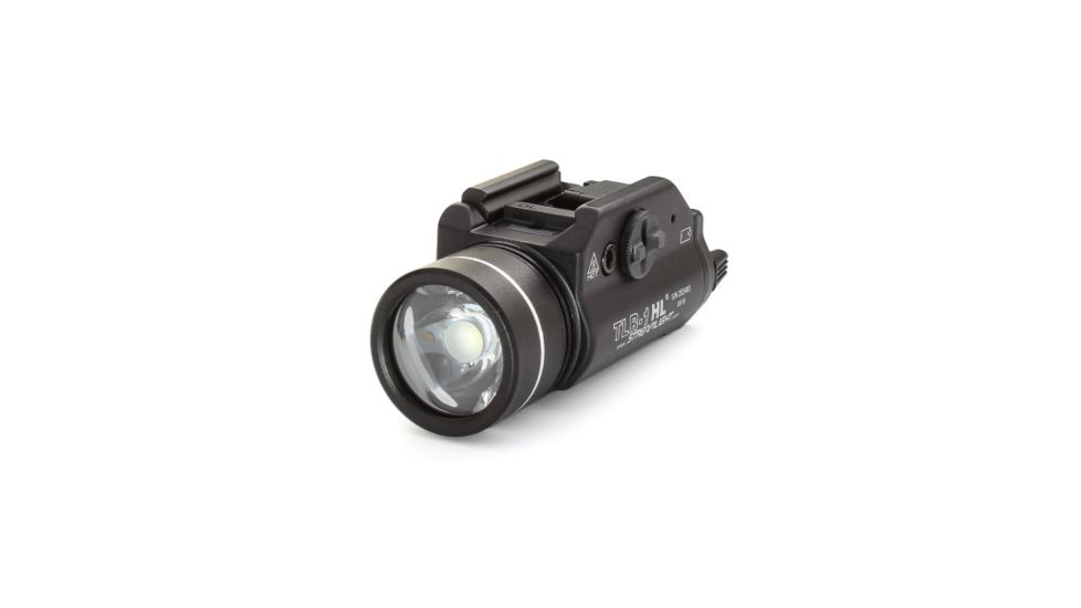 Streamlight TLR-1 HL LED Rail-Mounted Tactical Flashlight, 800 Lumens w/Lithium Batteries, Black, 69260