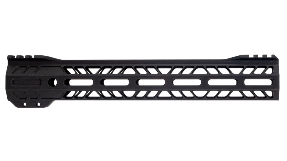 TRYBE Defense AR-15 M-LOK 12in Extra Lightweight Handguard w/ Cut Away Rail, Black, 12 Inch, HDG12CR-BL