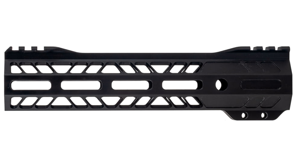 TRYBE Defense AR-15 M-LOK 9in Extra Lightweight Handguard w/ Cut Away Rail, Black, 9 Inch, HDG9CR-BL