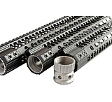 Image of 2A Armament Bl-Rail Key-Mod Black Titanium Barrel Nut Ar-15