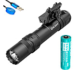 Image of Olight Odin GL M Rechargeable Rail Mount Green Beam Combo LED Flashlight