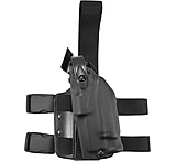 Image of Safariland 6304 ALS Tactical Holster - STX Tactical Black, Left Hand 6304-560-132