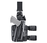 Image of Safariland 6305 ALS Tactical Holster w/ Quick Release Leg Harness - STX Foliage Green, Left Hand 6305-560-542