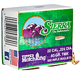 Image of Sierra .22 Caliber 60 Grain 500 Box Tipped MatchKing Rifle Bullets