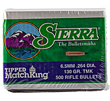 Image of Sierra .264 Caliber 130 Grain Tipped MatchKing Rifle Bullets