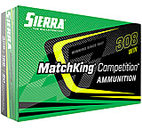 Image of Sierra MatchKing .308 Winchester 168 Grain Hollow Point Boat Tail Brass Cased Centerfire Rifle Ammunition