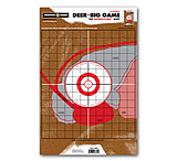 Image of Thompson Target Life-Size Deer Vitals Paper Hunting Targets 12.5x19