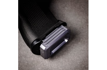 Image of Lockstep Arms Glock 43X/48 Flat Base Plate, Gray, LA-G43X-100-GRY-0RD