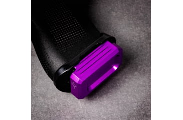 Image of Lockstep Arms Glock 43X/48 Flat Base Plate, Purple, LA-G43X-100-PUR-0RD