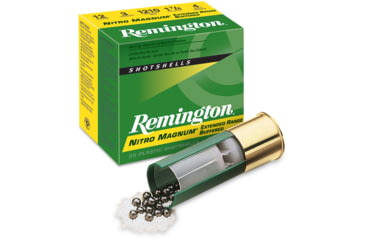 Image of Remington Nitro Magnum Buffered Loads 20 Gauge 1 1/4 oz 3in 1185 ft/s #4 Centerfire Shotgun Ammo, 25 Rounds, 20672