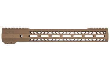 Image of TRYBE Defense AR-15 M-LOK 15in Extra Lightweight Handguard w/ Cut-Away Rail, Flat Dark Earth, 15 Inch, HDG15CR-FDE