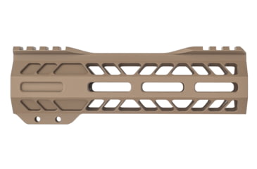 Image of TRYBE Defense AR-15 M-LOK 7in Extra Lightweight Handguard w/ Cut-Away Rail, Flat Dark Earth, 7 Inch, HDG7CR-FDE