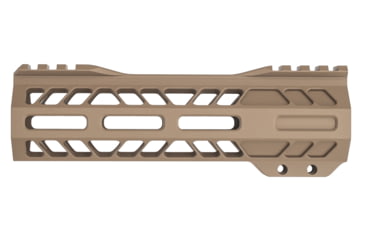 Image of TRYBE Defense AR-15 M-LOK 7in Extra Lightweight Handguard w/ Cut-Away Rail, Flat Dark Earth, 7 Inch, HDG7CR-FDE