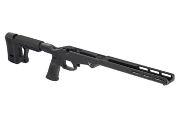 Image of TRYBE Defense R.O.C.S. Rapid Offense Chassis System, Ruger American Rifle Short Action, Black, TRBCHASRUGSA-BK