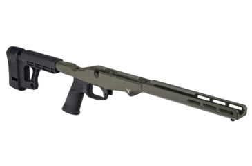 Image of TRYBE Defense R.O.C.S. Rapid Offense Chassis System, Ruger American Rifle Short Action, OD Green, TRBCHASRUGSA-OD