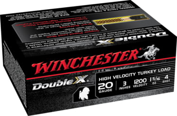 Image of Winchester DOUBLE X 20 Gauge 1 5/16 oz 3in Centerfire Shotgun Ammo, 10 Rounds, STH2034