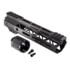 TRYBE Defense Magnite Go Fast Ultra Lightweight Handguard, Cut Top Rail, M-LOK, Black, 9in, MGHDG-V2-9CR-BL