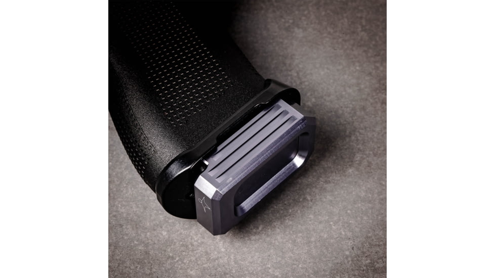 Lockstep Arms Glock 43X/48 Flat Base Plate, Gray, LA-G43X-100-GRY-0RD