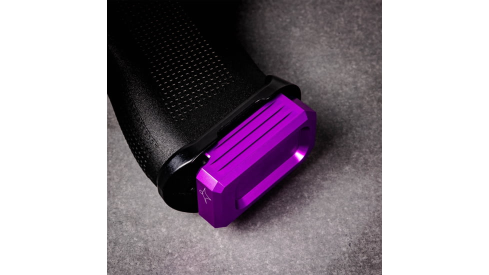 Lockstep Arms Glock 43X/48 Flat Base Plate, Purple, LA-G43X-100-PUR-0RD