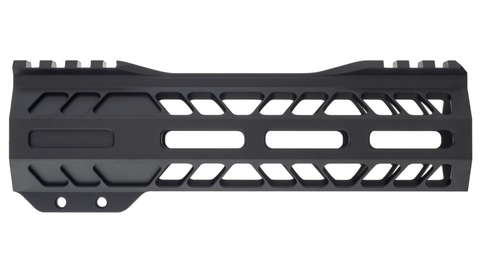 TRYBE Defense AR-15 M-LOK 7in Extra Lightweight Handguard w/ Cut Away Rail, Black, 7 Inch, HDG7CR-BL