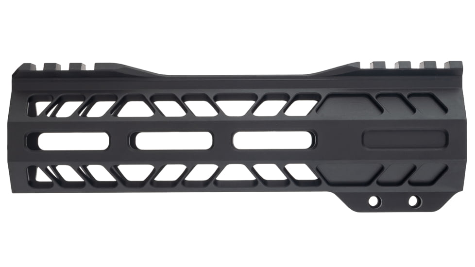 TRYBE Defense AR-15 M-LOK 7in Extra Lightweight Handguard w/ Cut Away Rail, Black, 7 Inch, HDG7CR-BL