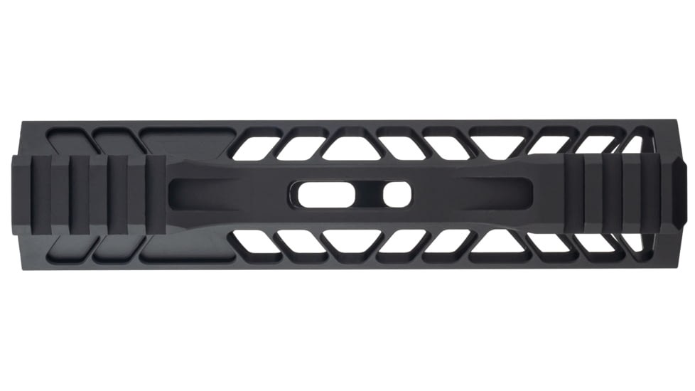 TRYBE Defense AR-15 M-LOK 7in Extra Lightweight Handguard w/ Cut Away Rail, Black, 7 Inch, HDG7CR-BL