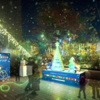 クリスマス、渋谷に雪が降る　東急プラザ表参道の屋上テラスで「OMOKADO SNOW NIGHT」開催