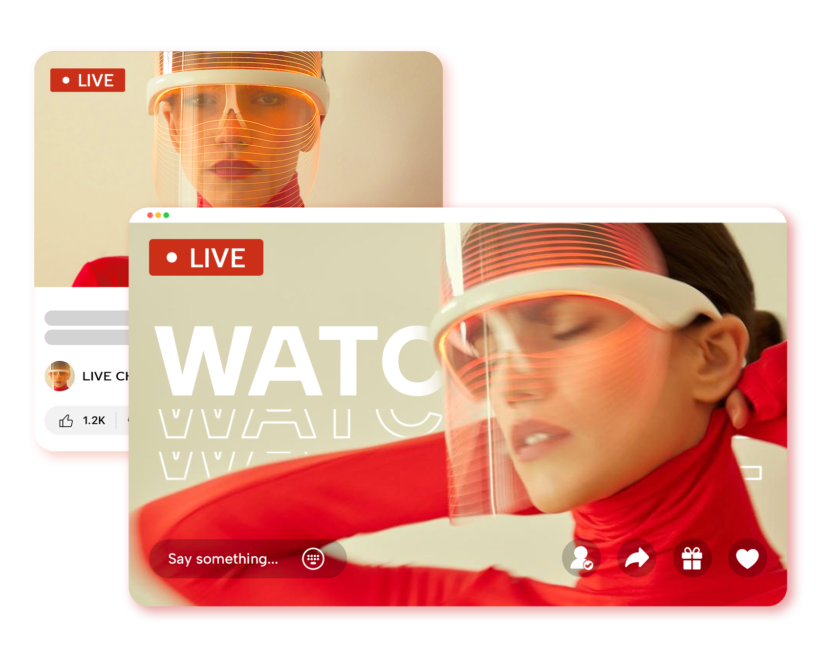 Videomaker voor live streaming