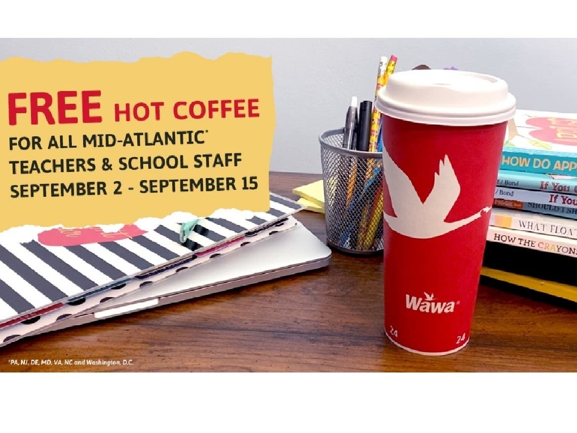 Roxborough, Manayunk Teachers Can Get Free Wawa Coffee Through Sept 15