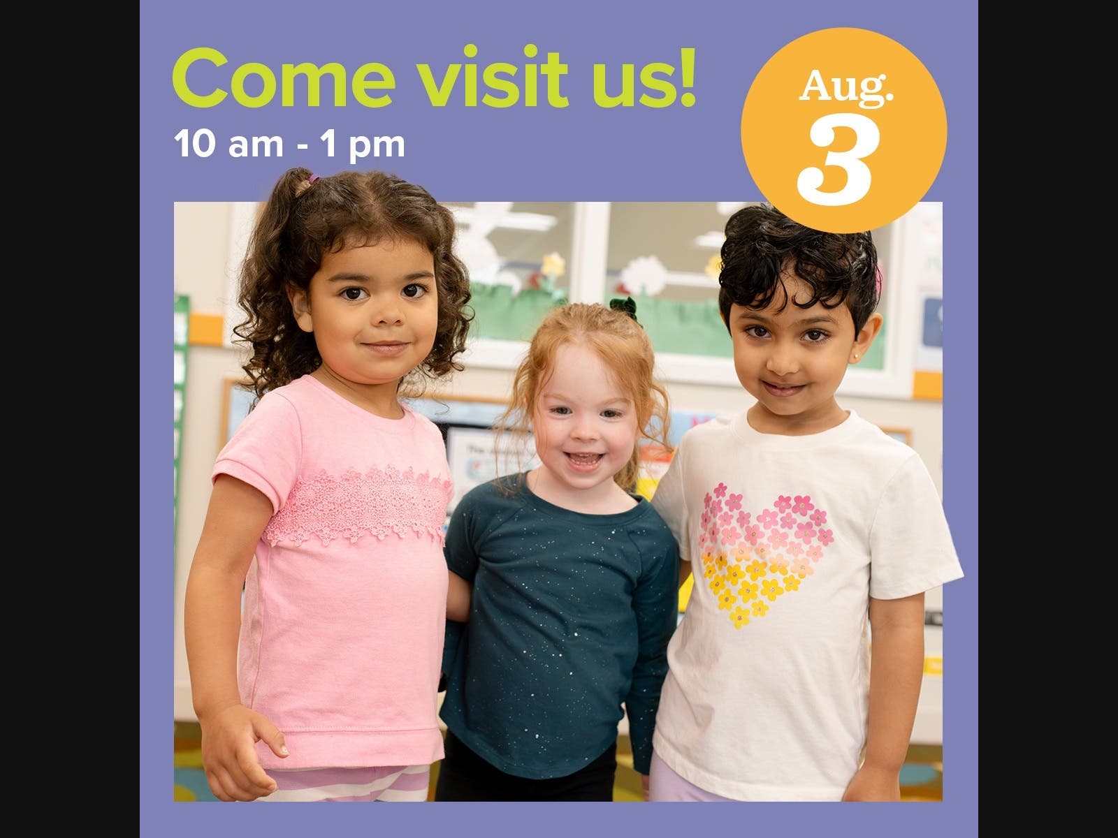 Open Houses for Chesterbrook Academy® Preschool in Lancaster on 8/3