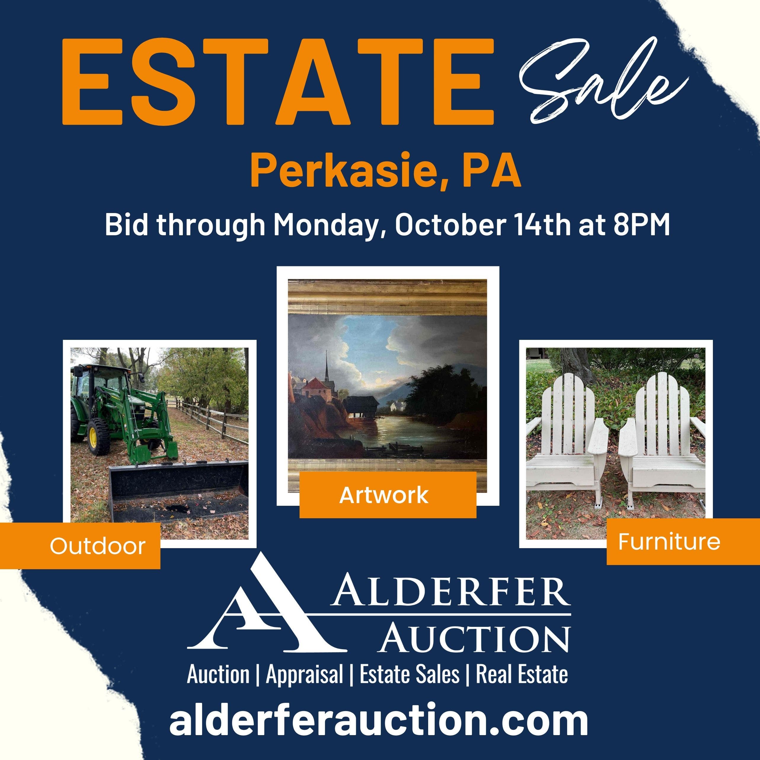 Estate Sale in Perkasie, PA | John Deere Tractor | Tools | Antiques