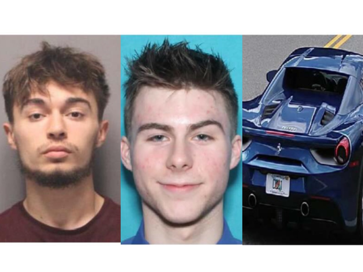 2 RI Men Arrested In FL After Stealing Ferrari At Gunpoint In Cranston