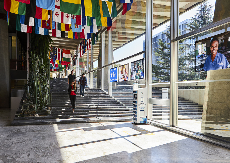 WHO headquarters: main hall