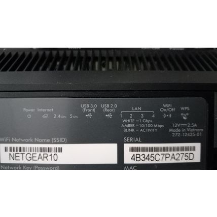 Netgear R6400 AC1750 Smart WiFi Router Dual Band Gigabit 802.11ac R6400v1 DD-WRT