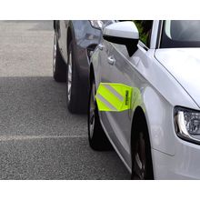 Car Door Mirror Protector REFLECTIVE, HI-VIS NEON Protect against parking damage