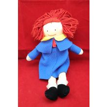 Vintage Eden Toys 1990 Madeline 15” Plush Toy Doll