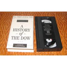 A History Of The Dow (VHS, 1996) Wall Street Journal Video Unrated