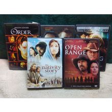 DVD * lot of 5 * the nativity story, Open Range, the Order + 2