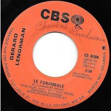 G&eacute;rard Lenorman - CBS # C5 8094 - 7 pouces, 45 Tour