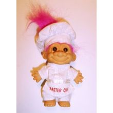 Vintage Russ 4" Master Chef Troll Excellent Condition