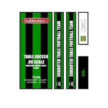 Table Football Subbuteo Label ref 078