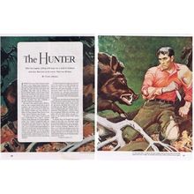 Mead Schaeffer Illustration for The Hunter Magazine Story