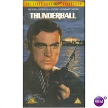 JAMES BOND 007 THUNDERBALL VHS VIDEO CASSETTE