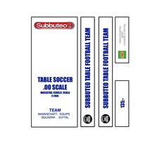 Table Football Subbuteo Label ref 135