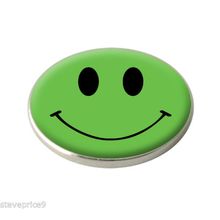 Asbri Green Smiley Golf Ball Marker.